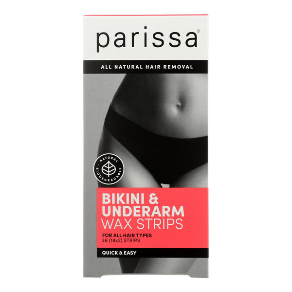 Parissa - Wax Strps Bikni/underarm - 1 Each 1-36 Count