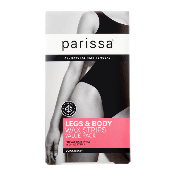 Parissa - Wax Strps Qk Ezy Leg Body - 1 Each 1-48 Count