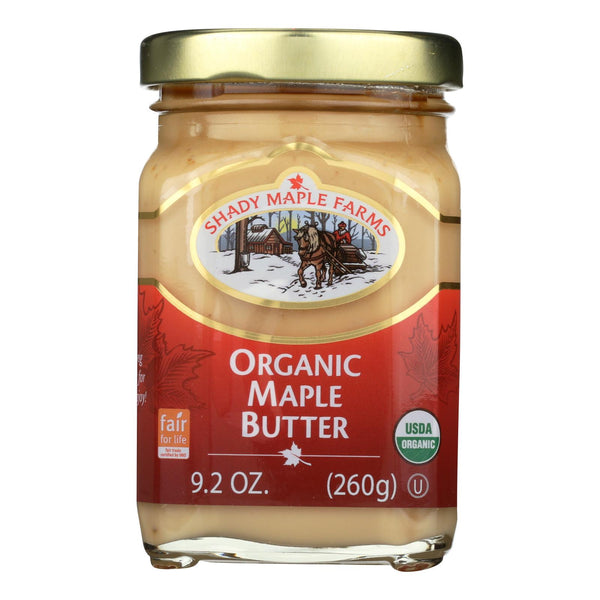 Shady Maple Farms 100 Percent Pure Organic Maple Butter - Case of 8 - 9.2 Ounce.