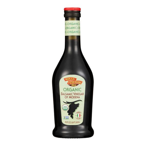 Monari Federzoni Balsamic Vinegar of Modena - Organic - Case of 6 - 17 Fl Ounce.