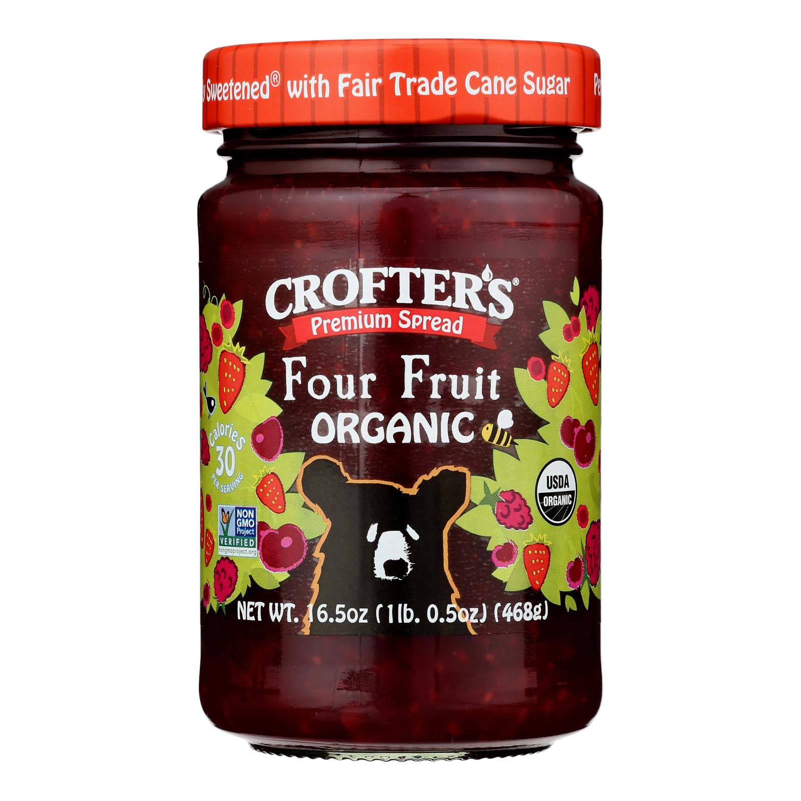 Crofters - Prem Sprd Fruit - Case of 6-16.5 Ounce