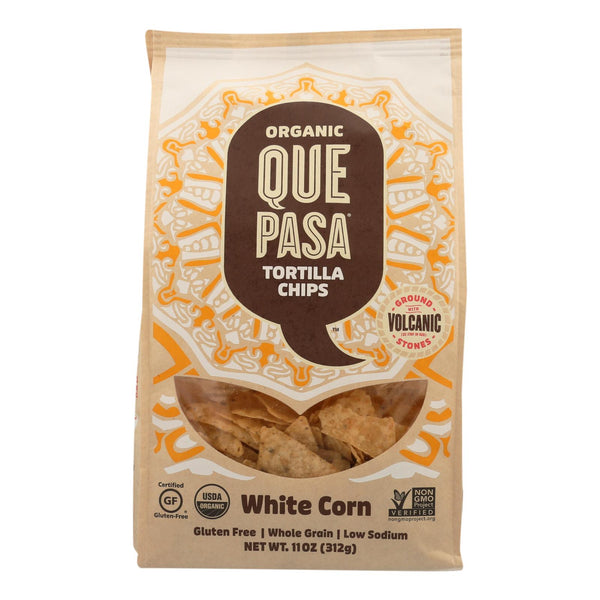 Que Pasa - Tortilla Chips White - Case of 6-11 Ounce