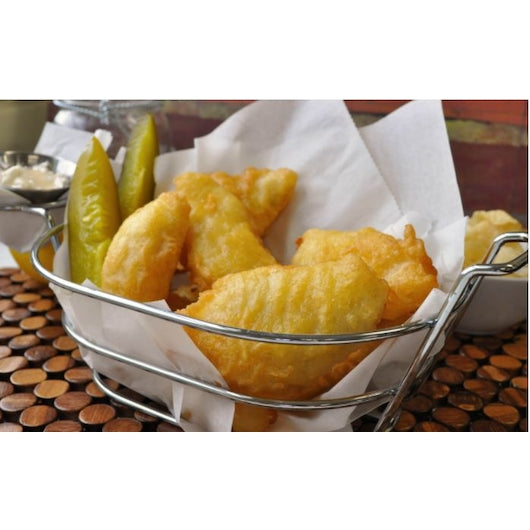 Singleton Seafood Cod Beer Battered Hand Cut Natural Fillet, 10 Pounds- 1 Per Case