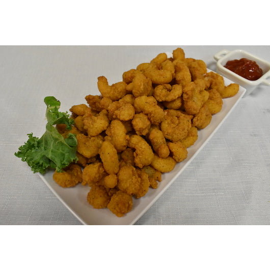 Singleton Seafood Shrimp Breaded Oven Ready Popcorn, 2.5 Pounds - 4 Per Case