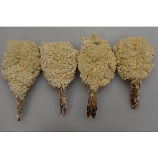 Captain Morgan Shrimp Hand Breaded Panko Clean Tail Butterfly, 3 Pounds - 4 Per Case