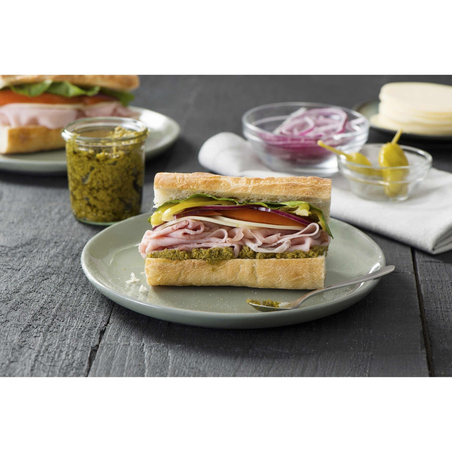 Ham Patty 3 Pound Each - 4 Per Case.