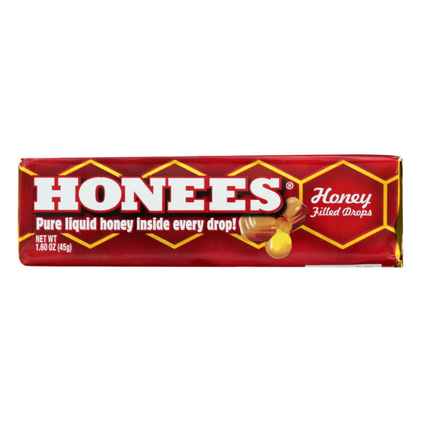 Honees Honey Filled Drops - Case of 24 - 1.6 Ounce