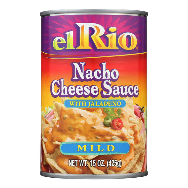 El Rio Nacho Cheese Sauce - Mild - Case of 12 - 15 Ounce.