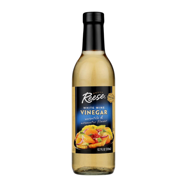 Reese - White Wine Vinegar - Case of 6 - 12.7 fl Ounce.