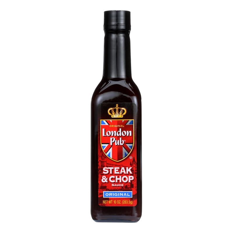 London Pub Steak & Chop Sauce  - Case of 12 - 10 Fluid Ounce
