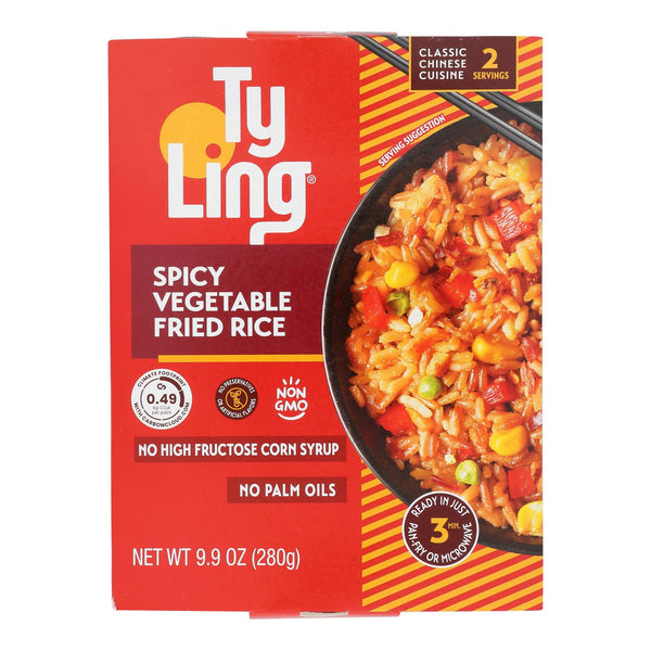 Ty Ling - Rice Fried Spicy Veg - Case of 10-9.9 Ounce