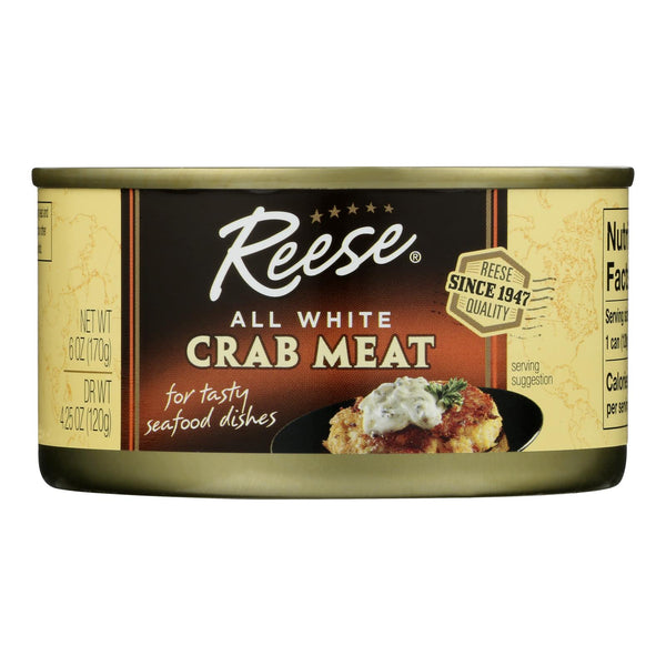 Reese Crabmeat - All White - Case of 12 - 6 Ounce