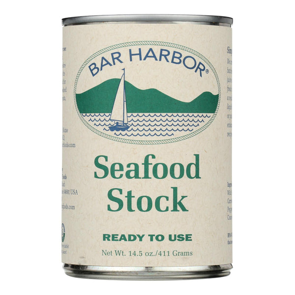 Bar Harbor - All Natural Seafood Stock - Case of 6 - 15 Ounce.