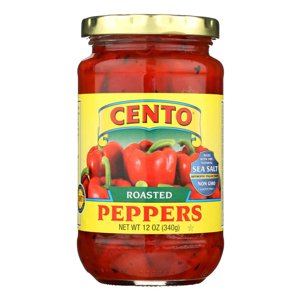 Cento Peppers, Roasted Peppers  - Case of 12 - 12 Ounce