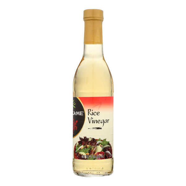 Ka'Me Rice Vinegar - Case of 12 - 12.7 Fl Ounce.