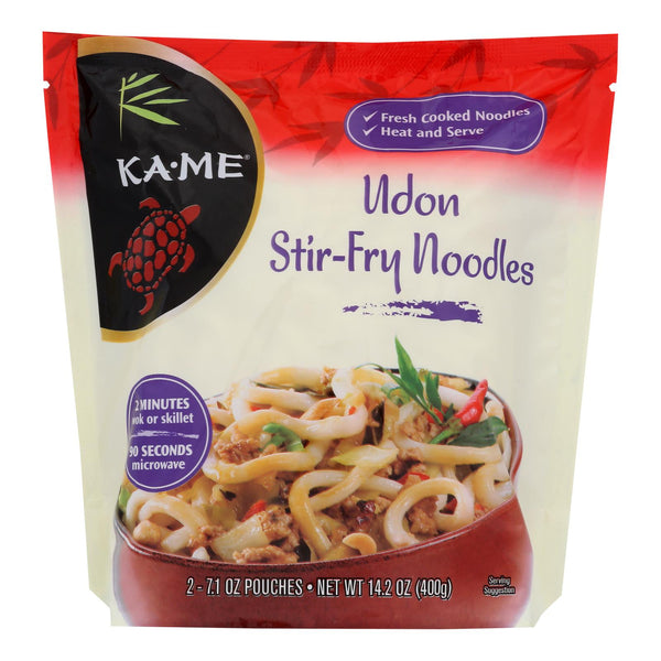 Ka'Me Udon Stir Fry Noodles - Case of 6 - 14.2 Ounce.