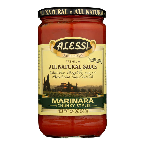 Alessi, Premium All Natural Marinara Sauce - Case of 6 - 24 Ounce