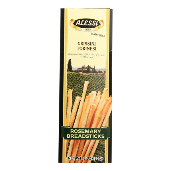 Alessi - Breadsticks Rosemary - Case Of 12 - 3 Ounce