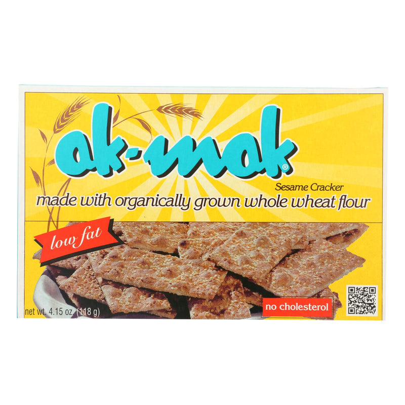 AK Mak Bakeries - Armenian Bread - Sesame Crackers - Case of 12 - 4.15 Ounce.