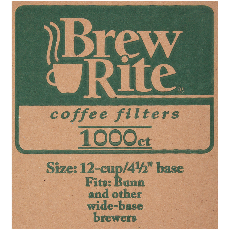 Brew Rite Rockline Cup Commercial Coffee Filters12 Cu - 1 Per Case.