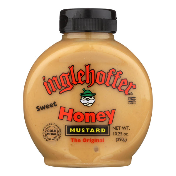 Inglehoffer - Mustard - Honey - Case of 6 - 10.25 Ounce.