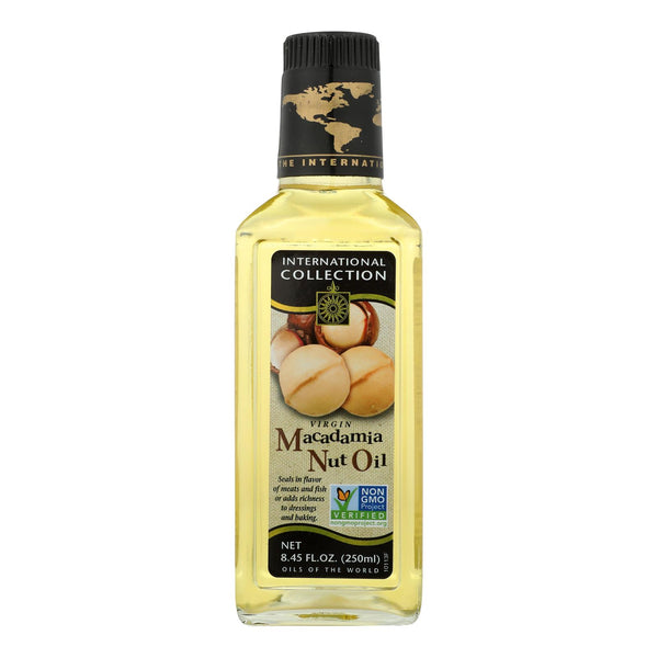 International Collection Oil - Macadamia Nut Oil - Case of 6 - 8.45 Ounce