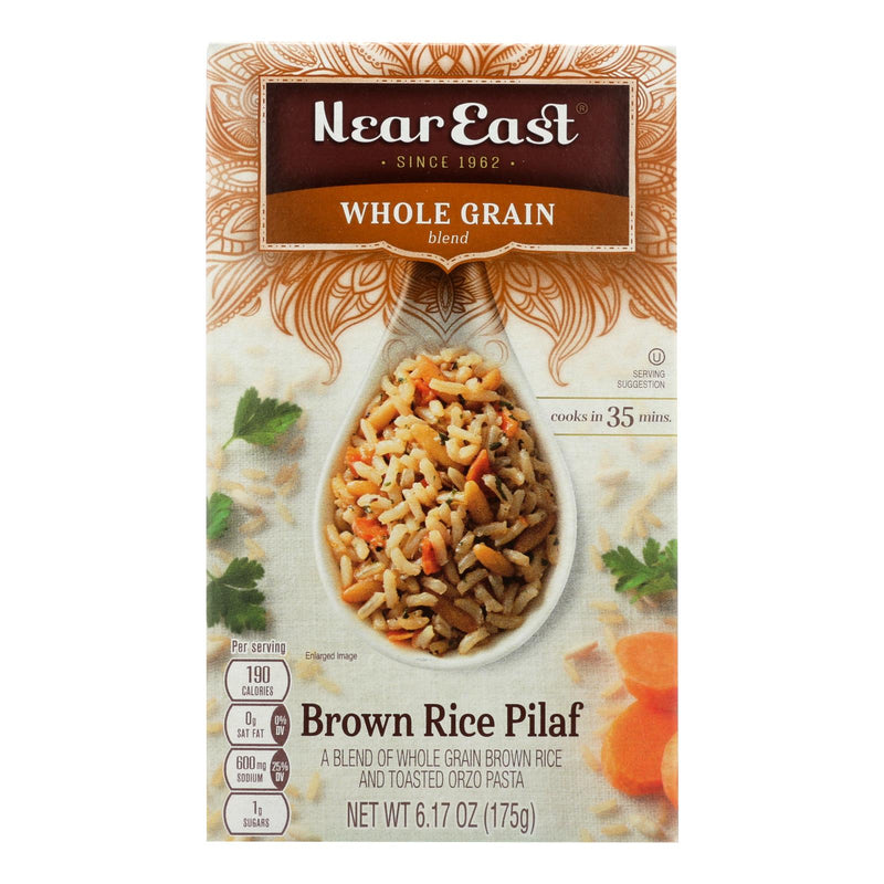Near East Pilaf Brown Rice - Brown - Case of 12 - 6.17 Ounce.