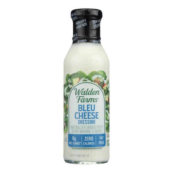 Walden Farms - Dressing Calorie Free Creamy Bleu Cheese - Case of 6-12 Fluid Ounce