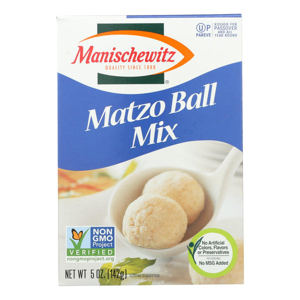 Manischewitz - Matzo Ball Mix - Case of 24 - 5 Ounce.