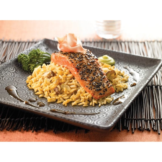 Producers Rice Par Excellence Whole Grain Parboiled Brown Rice 25 Pound Each - 1 Per Case.