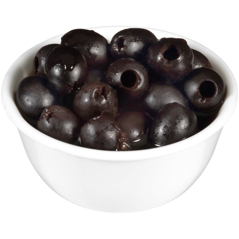 Olives Reduced Sodium Large Pitted 6 Ounce Size - 12 Per Case.