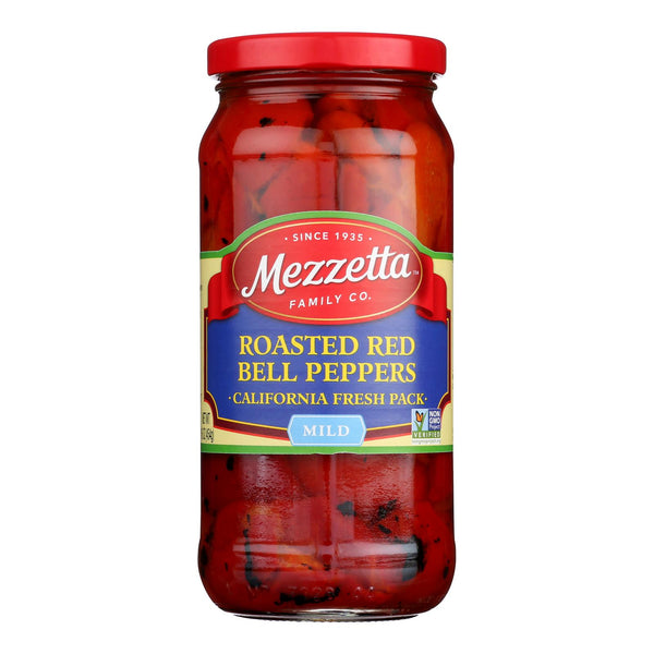 Mezzetta Roasted Bell Peppers - Case of 6 - 16 Ounce.