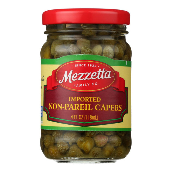Mezzetta Non - Pareil Capers - Case of 12 - 4 Ounce.
