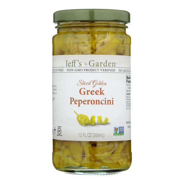 Jeff's Natural Jeff's Natural Greek Pepperoncini - Greek Pepperoncini - Case of 6 - 12 Ounce.