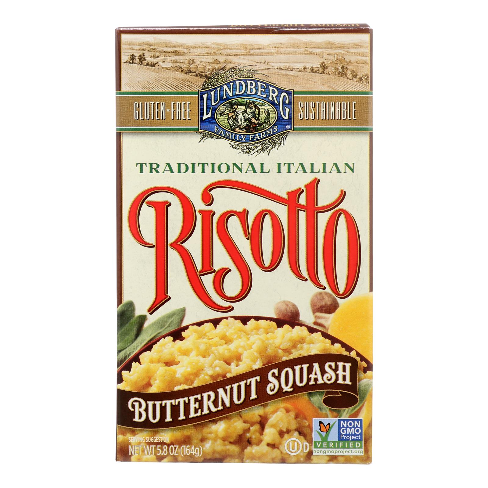 Lundberg Family Farms Butternut Squash Risotto - Case of 6 - 5.8 Ounce.