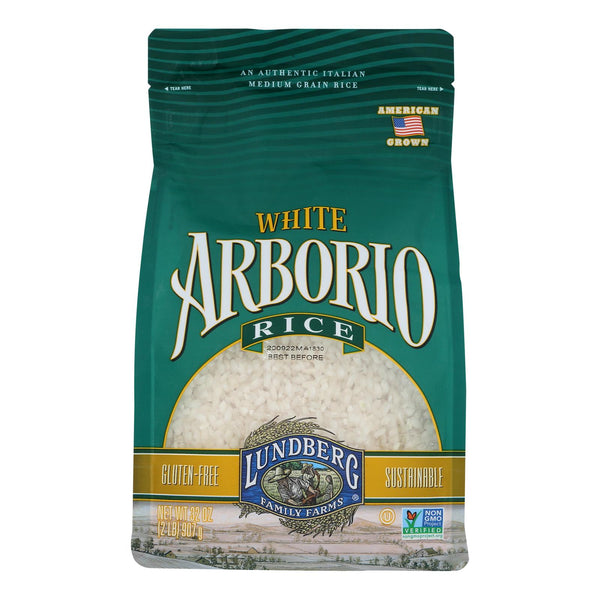 Lundberg Family Farms White Arborio Rice - Case of 6 - 2 lb.