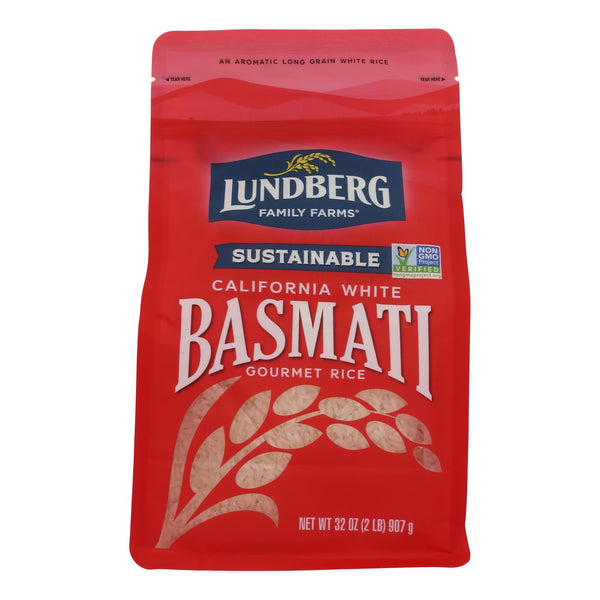 Lundberg Family Farms California Basmati White Rice - Case of 6 - 2 lb.