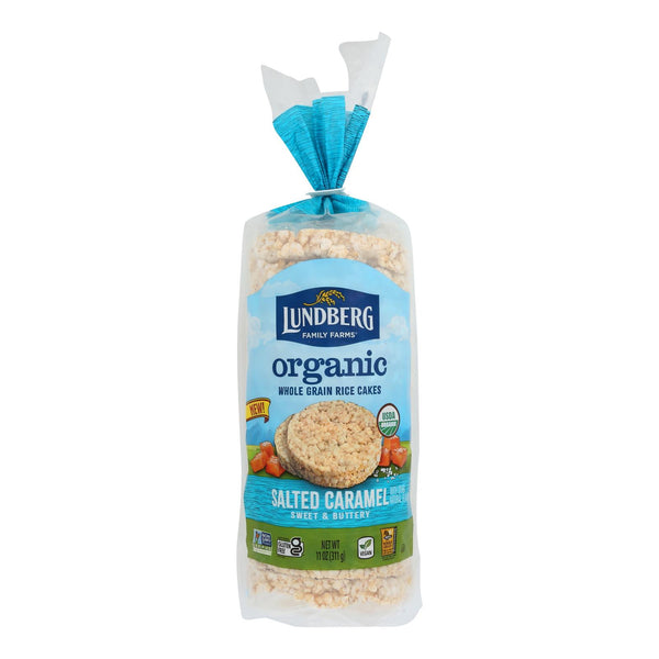 Lundberg Family Farms - Rice Cake Salted Caramel - Case of 6-11 Ounce