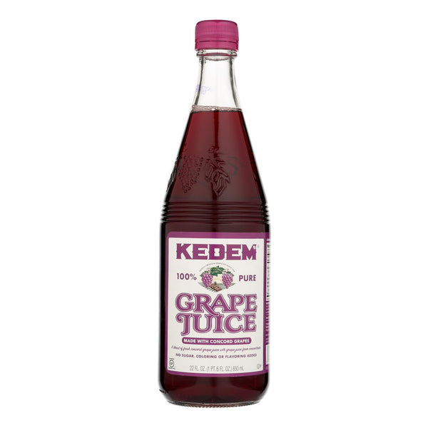 Kedem Grape Juice - Concord - Case of 12 - 22 Fl Ounce.