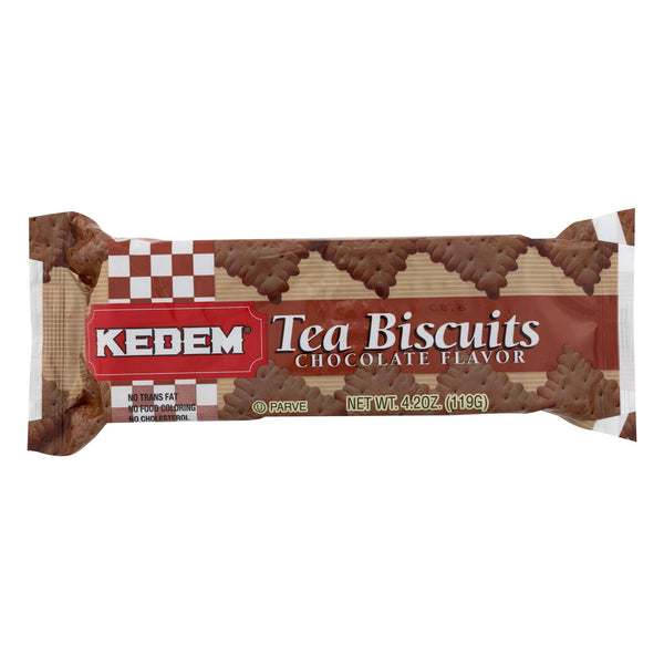 Kedem Tea Biscuits - Chocolate - Case of 24 - 4.2 Ounce.