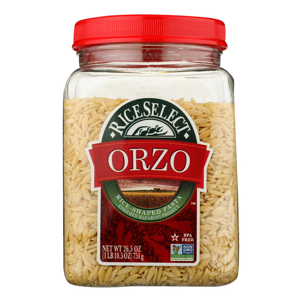 Rice Select Orzo - Original - Case of 4 - 26.5 Ounce.