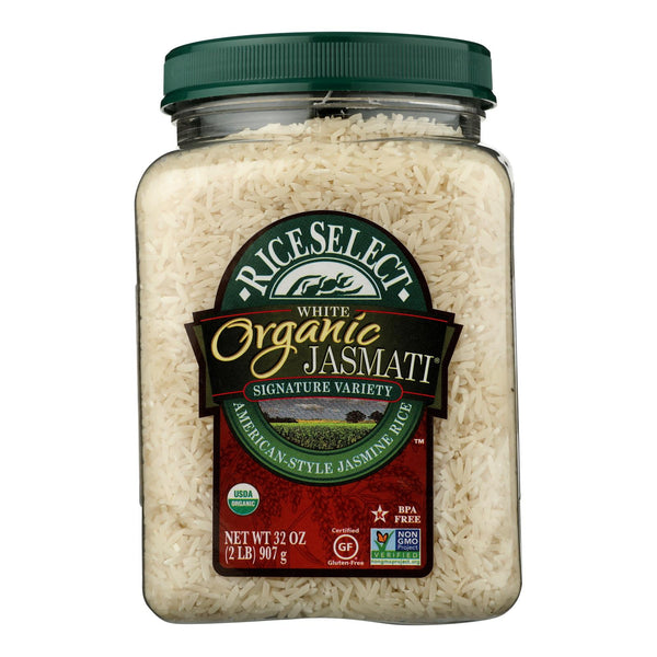 Rice Select Jasmati Rice - Organic - Case of 4 - 32 Ounce.