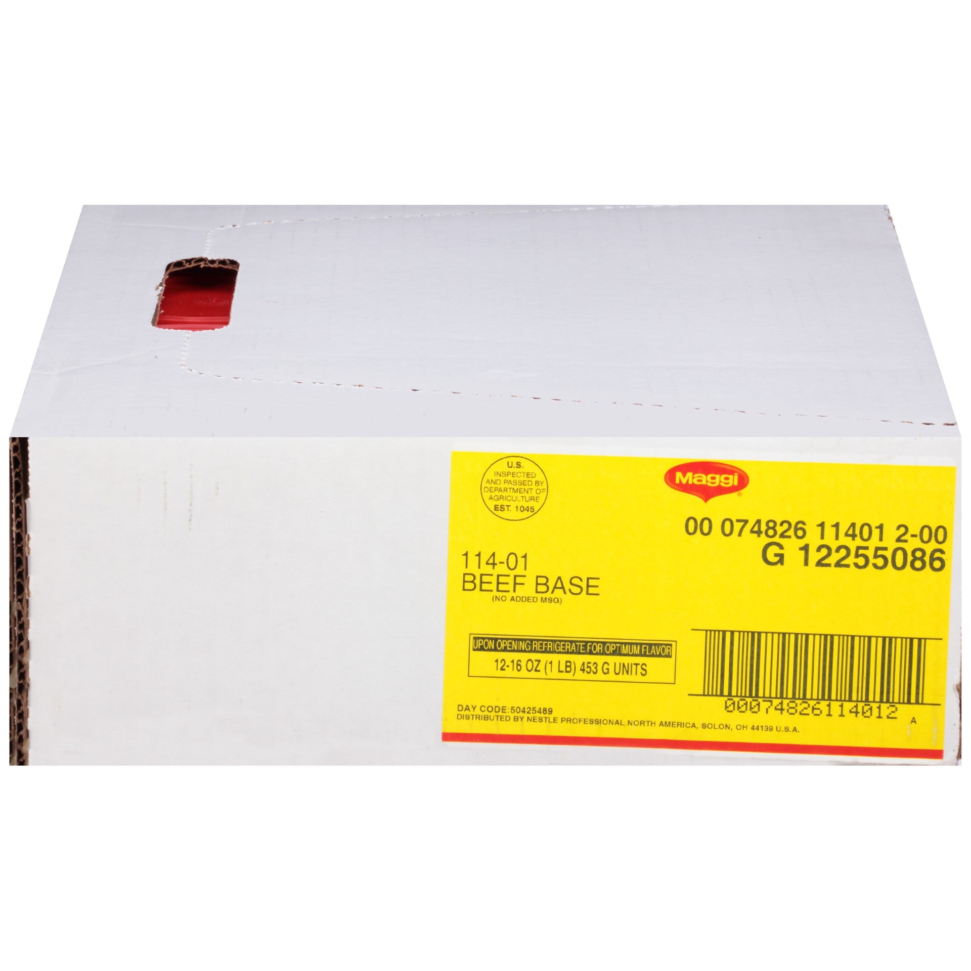 Maggi Beef Base (No Added Msg) Gluten Free 1 Pound Each - 6 Per Case.