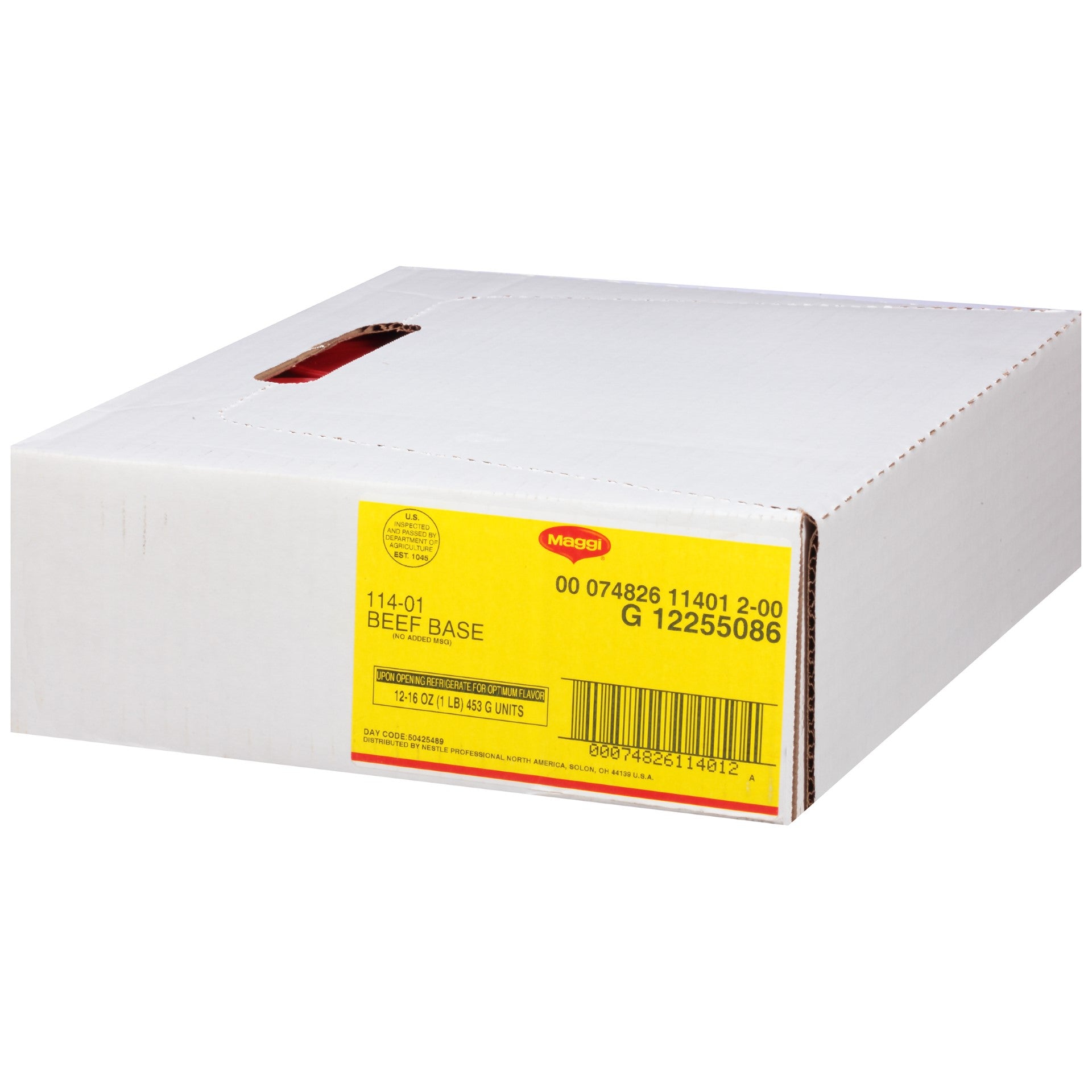 Maggi Beef Base (No Added Msg) Gluten Free 1 Pound Each - 6 Per Case.