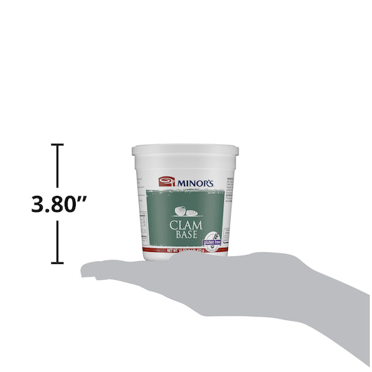 Minor's No Msg Added Clam Base, 1 Pounds, 6 per case