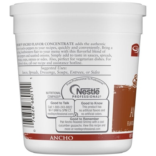 Minor's Gluten Free Ancho Flavor Concentrate, 14.4 Ounces, 6 per case