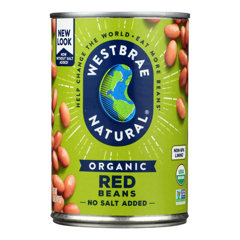 Westbrae Foods Organic Red Beans - Case of 12 - 15 Ounce.