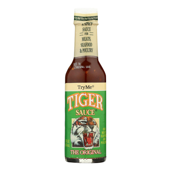 Try Me Tiger Sauce - Case of 6 - 5 Fl Ounce.