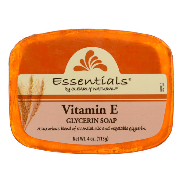Clearly Natural Glycerine Bar Soap Vitamin E - 4 Ounce