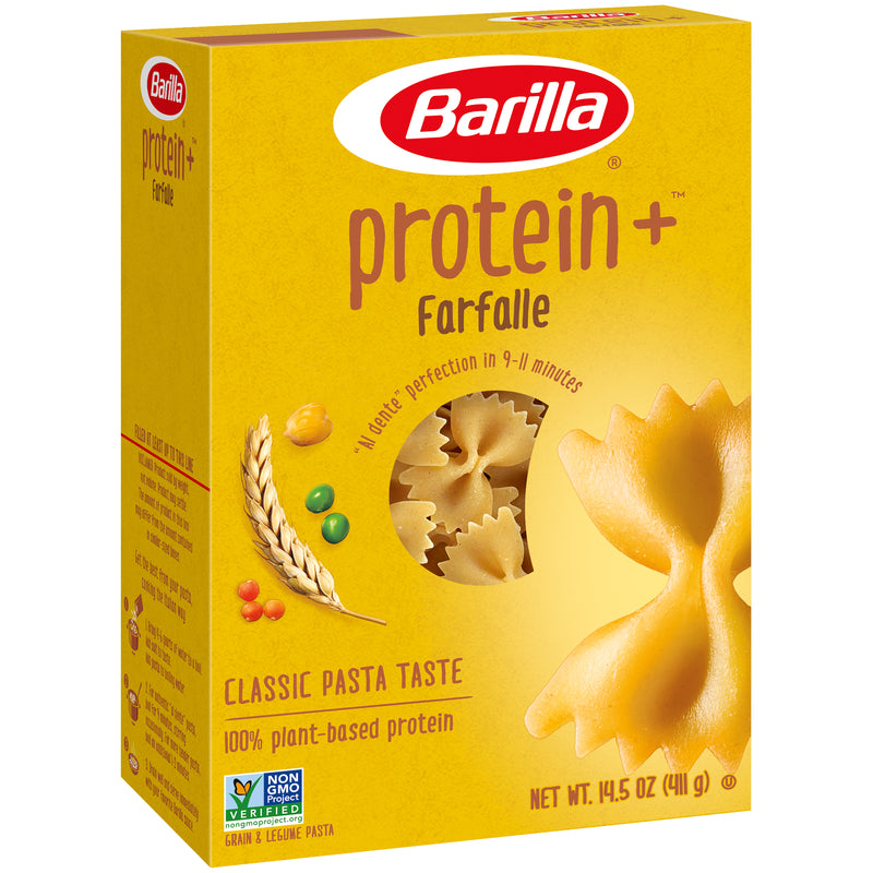 Farfalle Plus Barilla USA 14.5 Ounce Size - 12 Per Case.